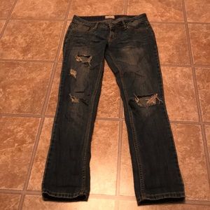 Distressed Skinny Jeans